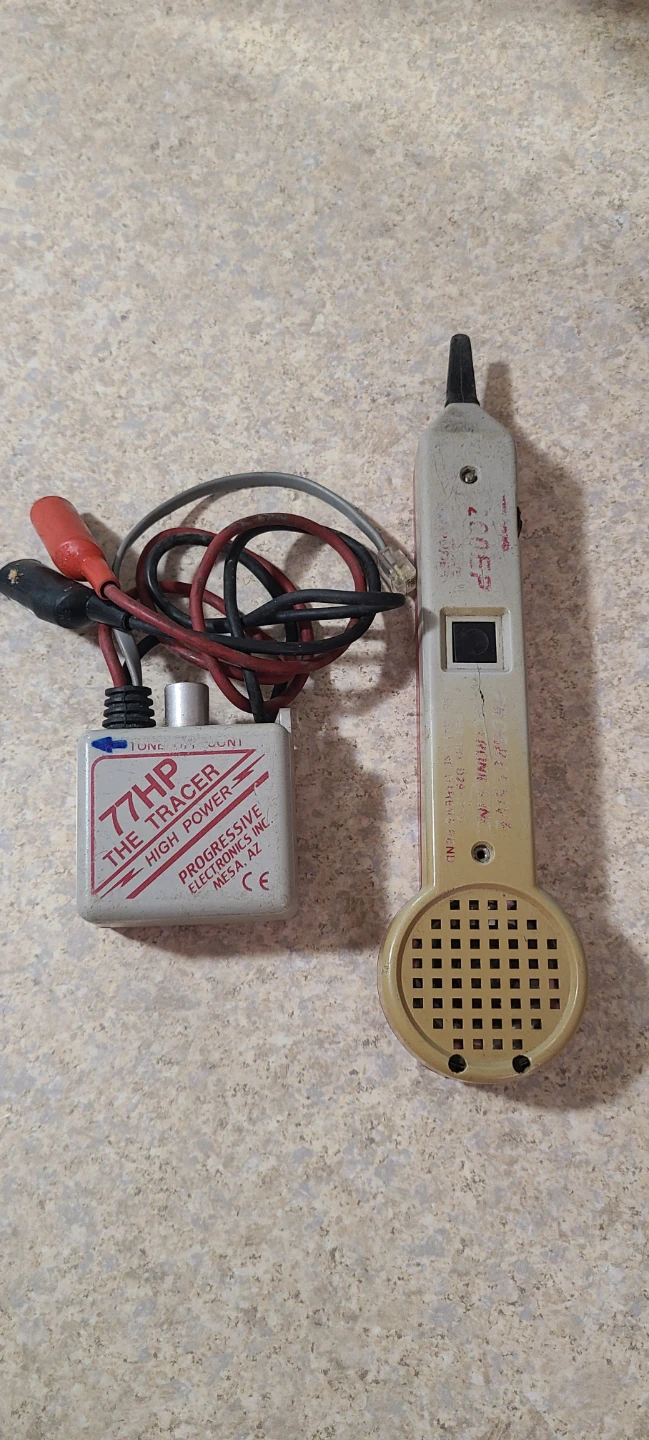 Wire Tracing Kit Tone Generator & Probe - For Wire/Cable work