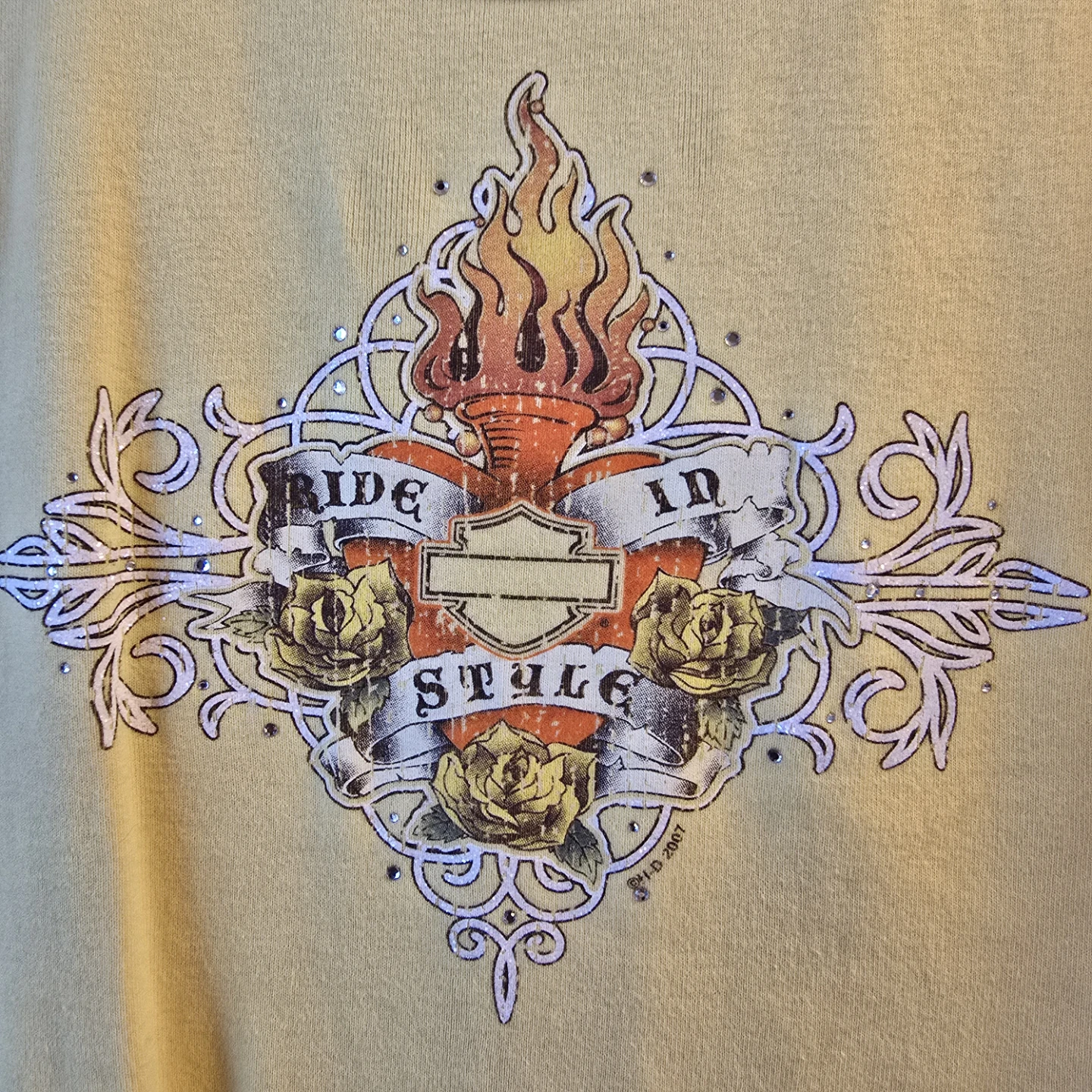 Vintage Y2K Harley Davidson Graphic Tank Top - photo 4