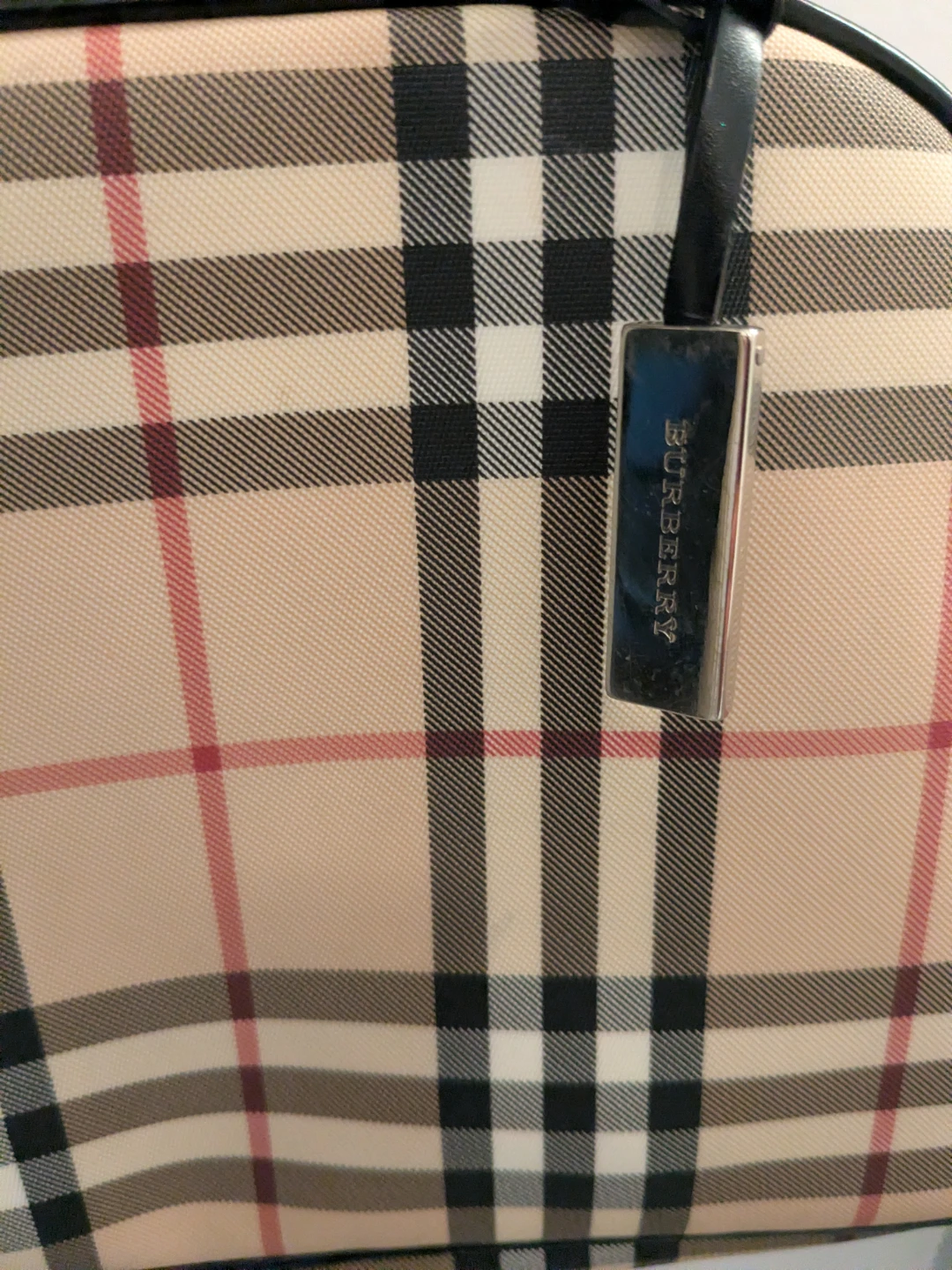 Burberry London Authentic Nova Check Bowling Bag - photo 3
