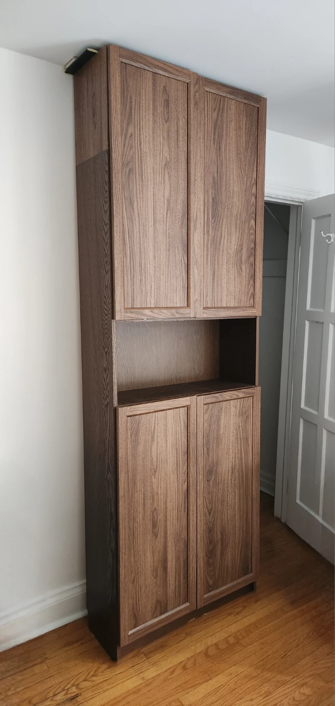 IKEA Billy bookshelf with doors