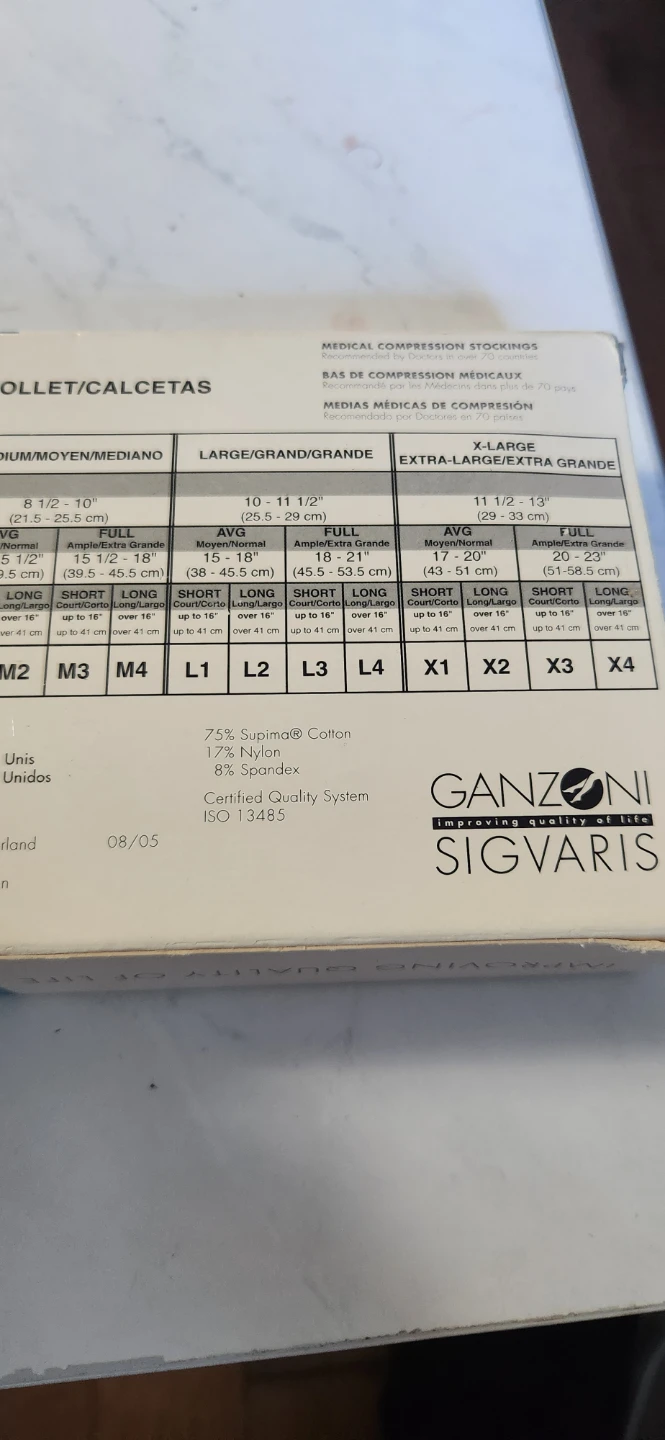 Sigvaris 360 Series Cushioned Cotton Rx Medical Compression - photo 3