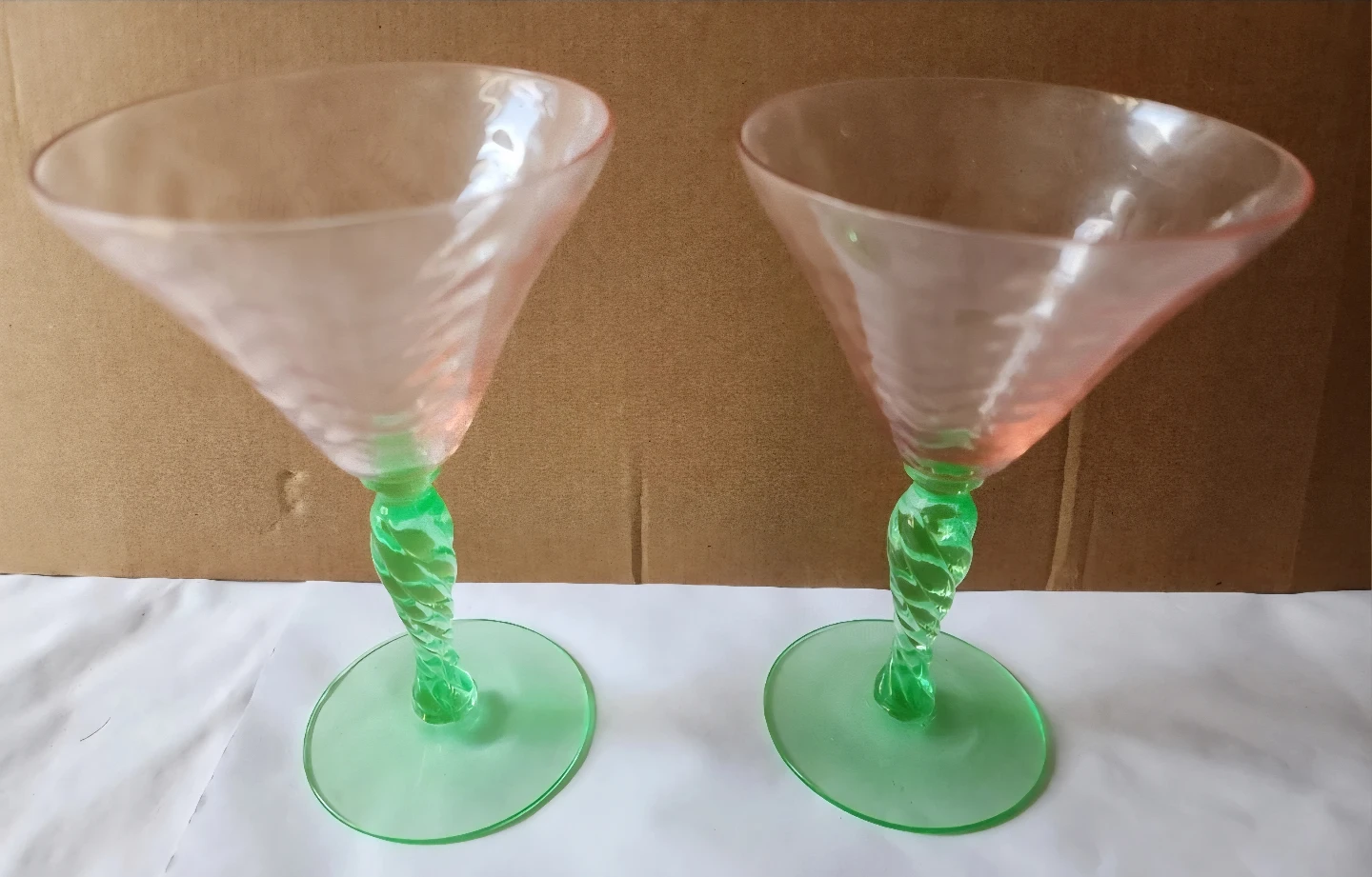 VINTAGE MARTINI GLASSES