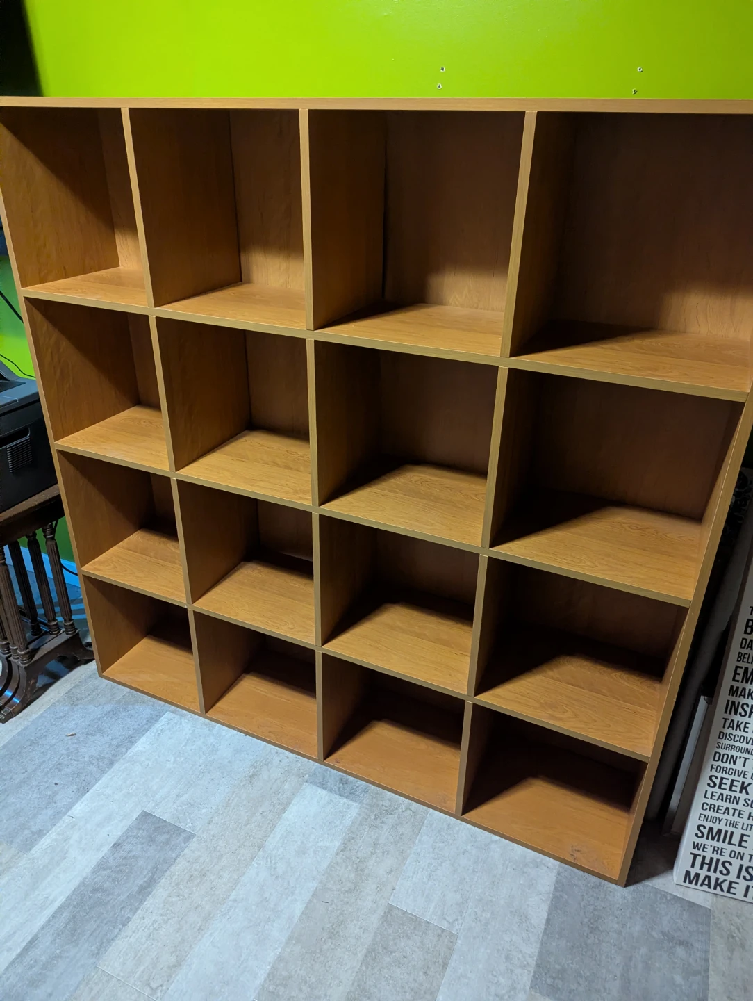 16-Cube Storage Shelf Unit - photo 2