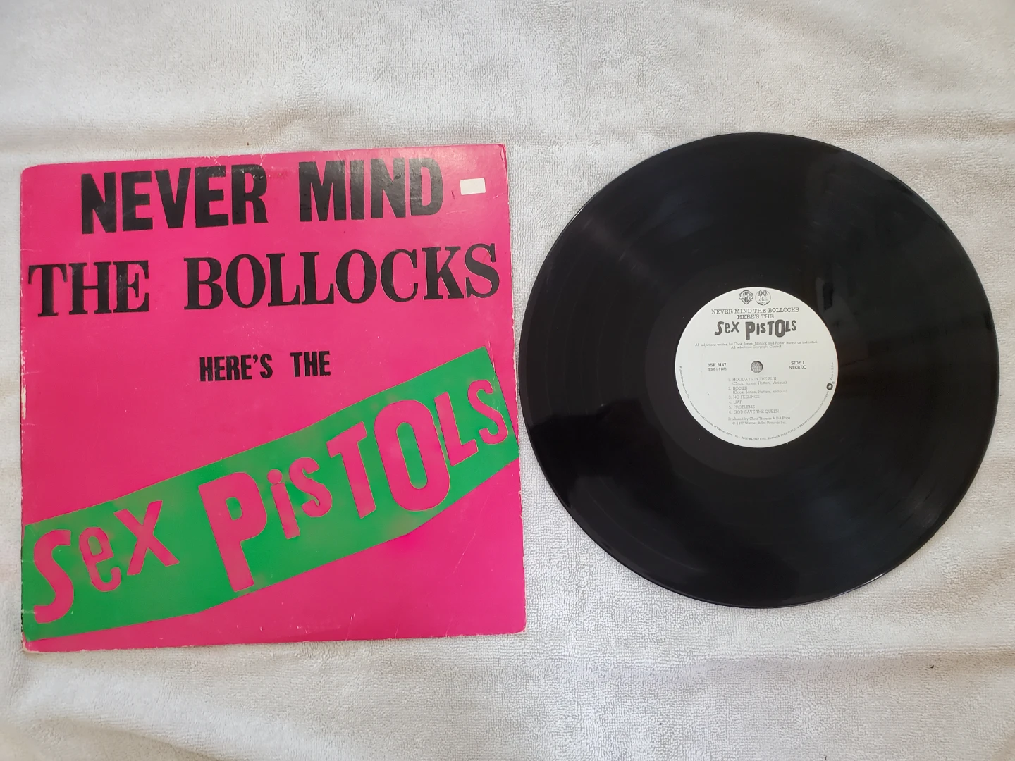 Sex Pistols Vinyl Record bundle - photo 3