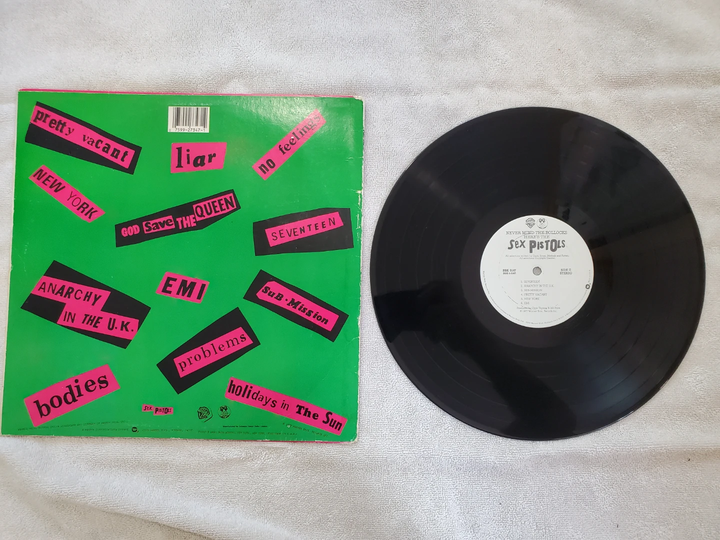 Sex Pistols Vinyl Record bundle - photo 4