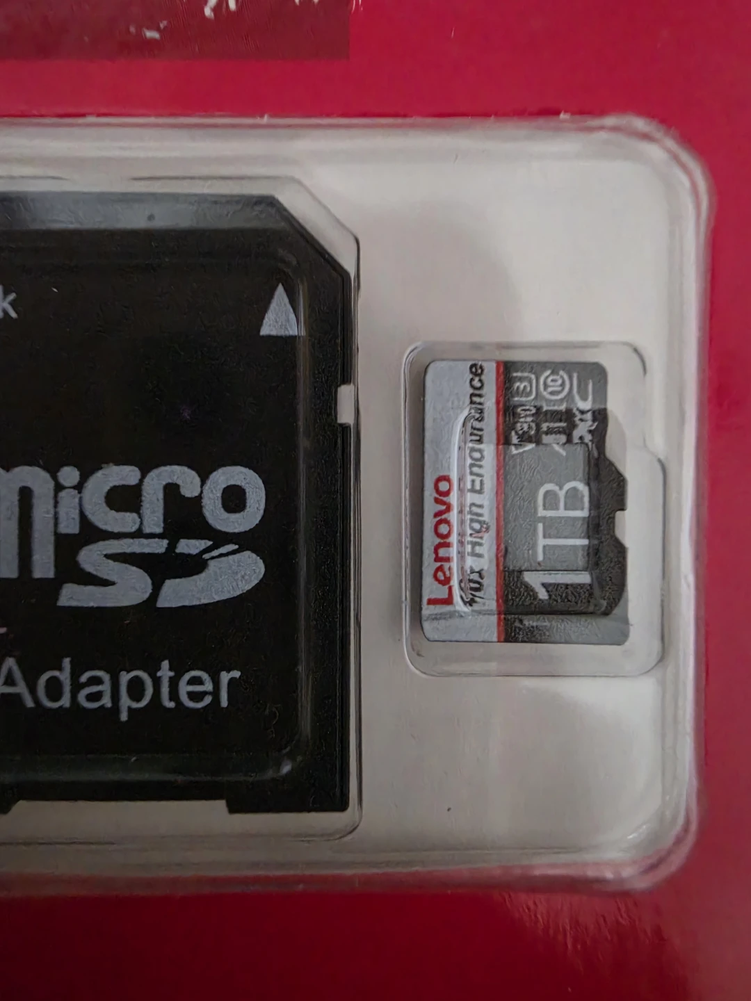 Lenovo 1TB Micro SD Card with Adapter