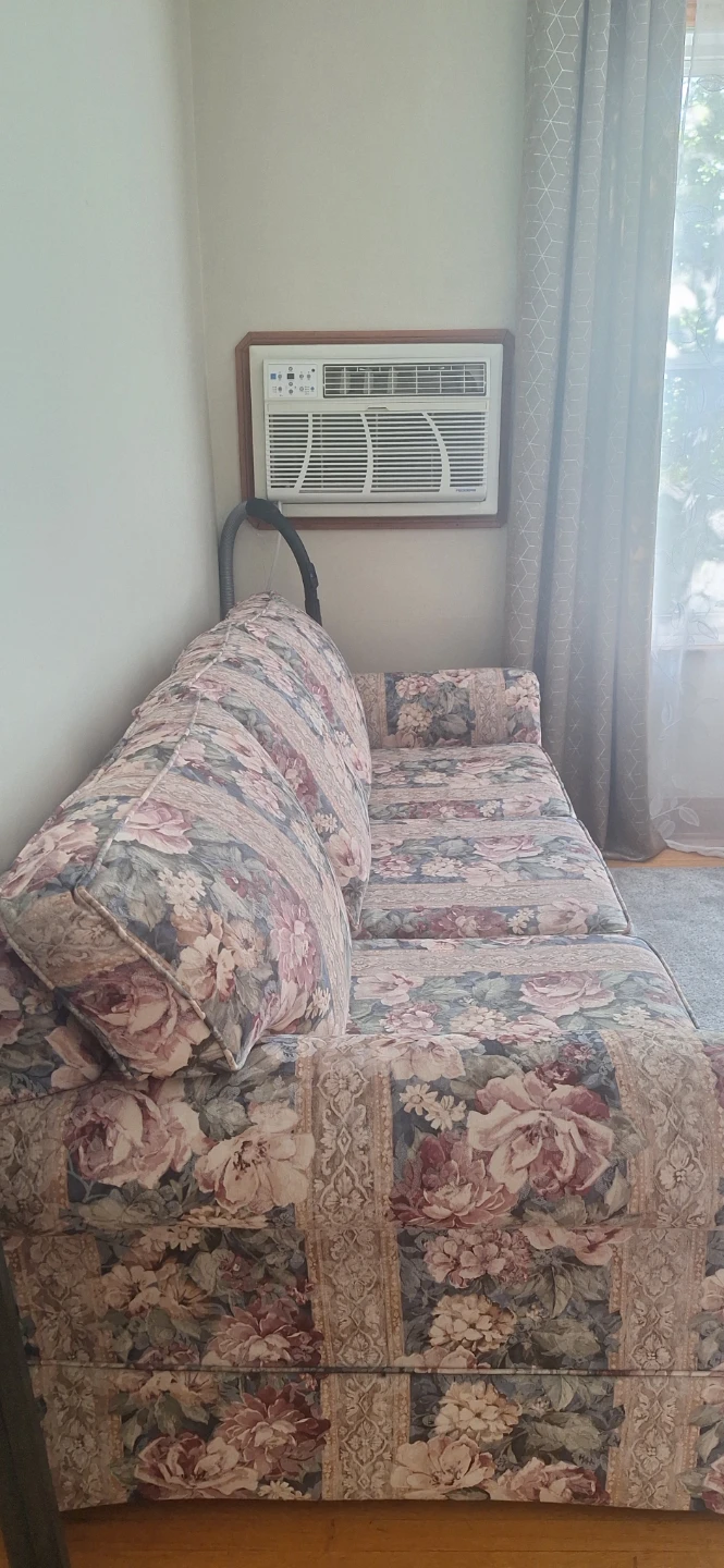 Vintage floral Print Sofa - photo 5