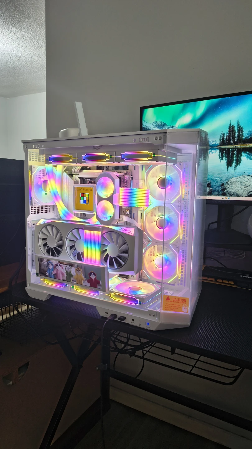 Custom white Gaming PC 9070 xt, 9800x3d, 32GB ddr5 ram - photo 4