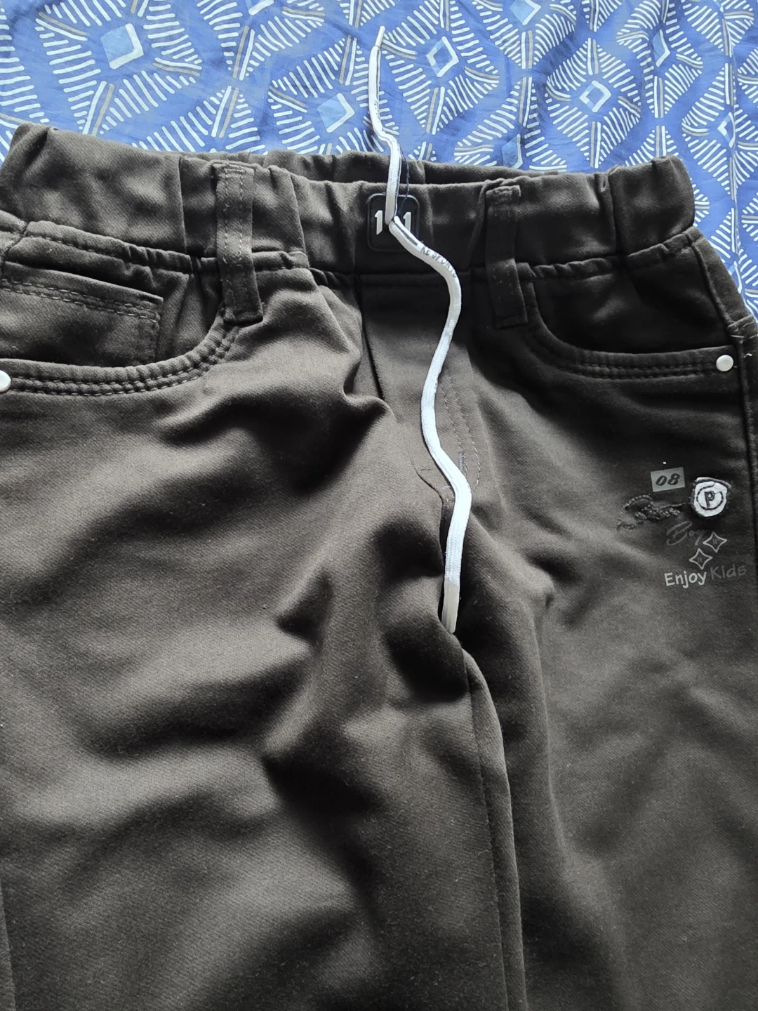 Enjoy Kids Brown Jogger Pants - photo 2