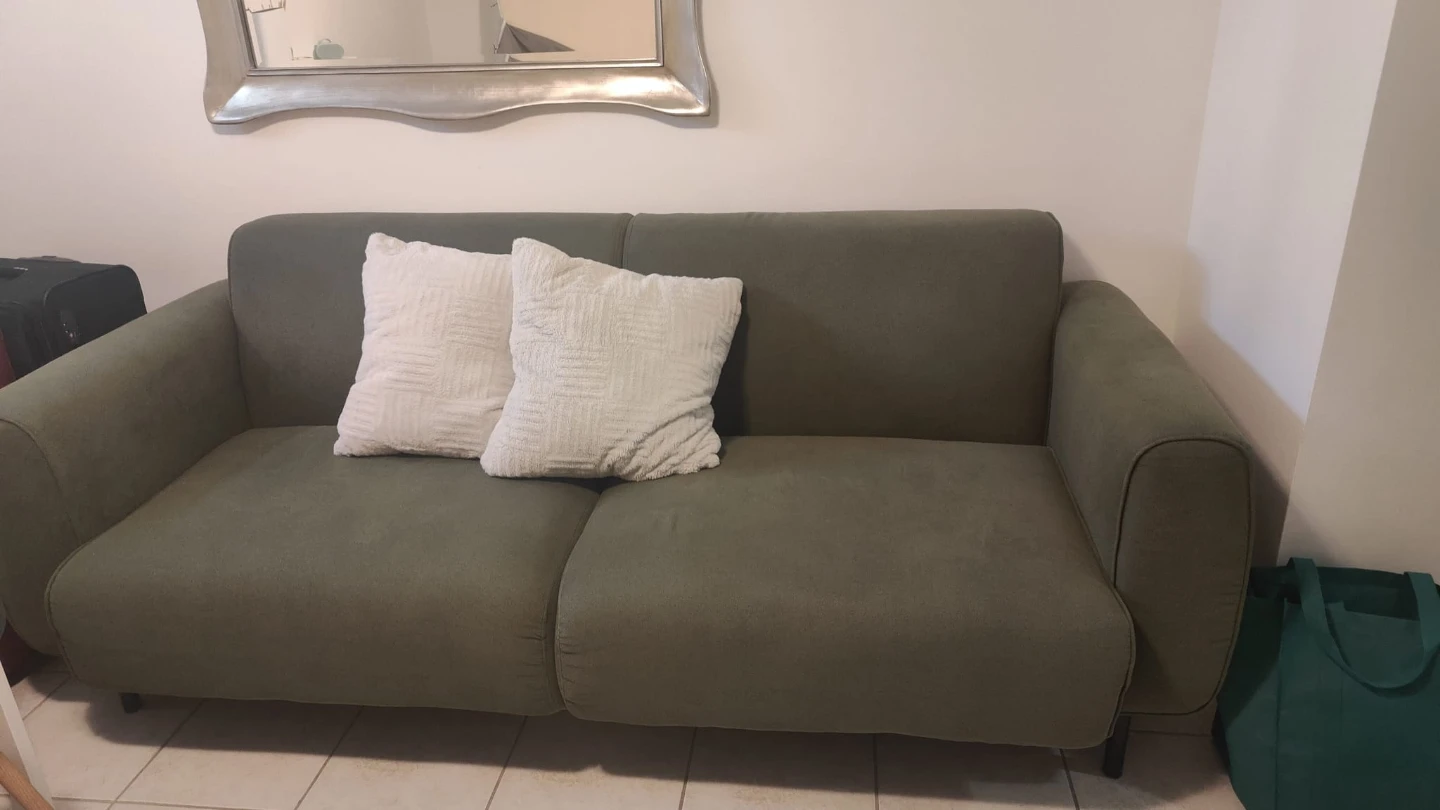 Olive Green Sofa