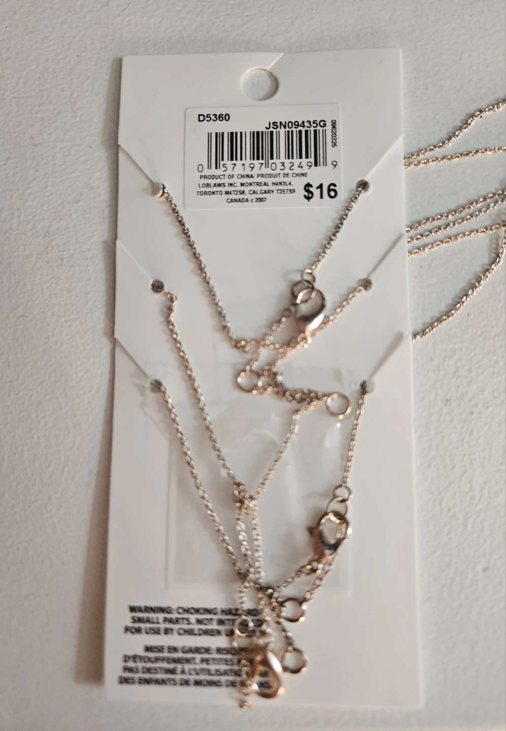 Joe Fresh 3-Piece Necklace Set: Star, Moon, Heart - photo 2