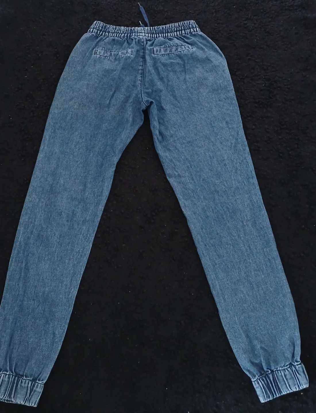 Women's Denim Jogger Pants - photo 3