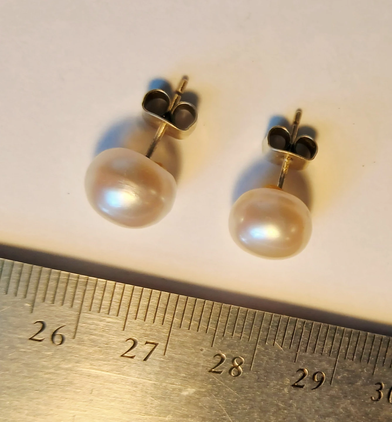 Pearl Stud Earrings - photo 3