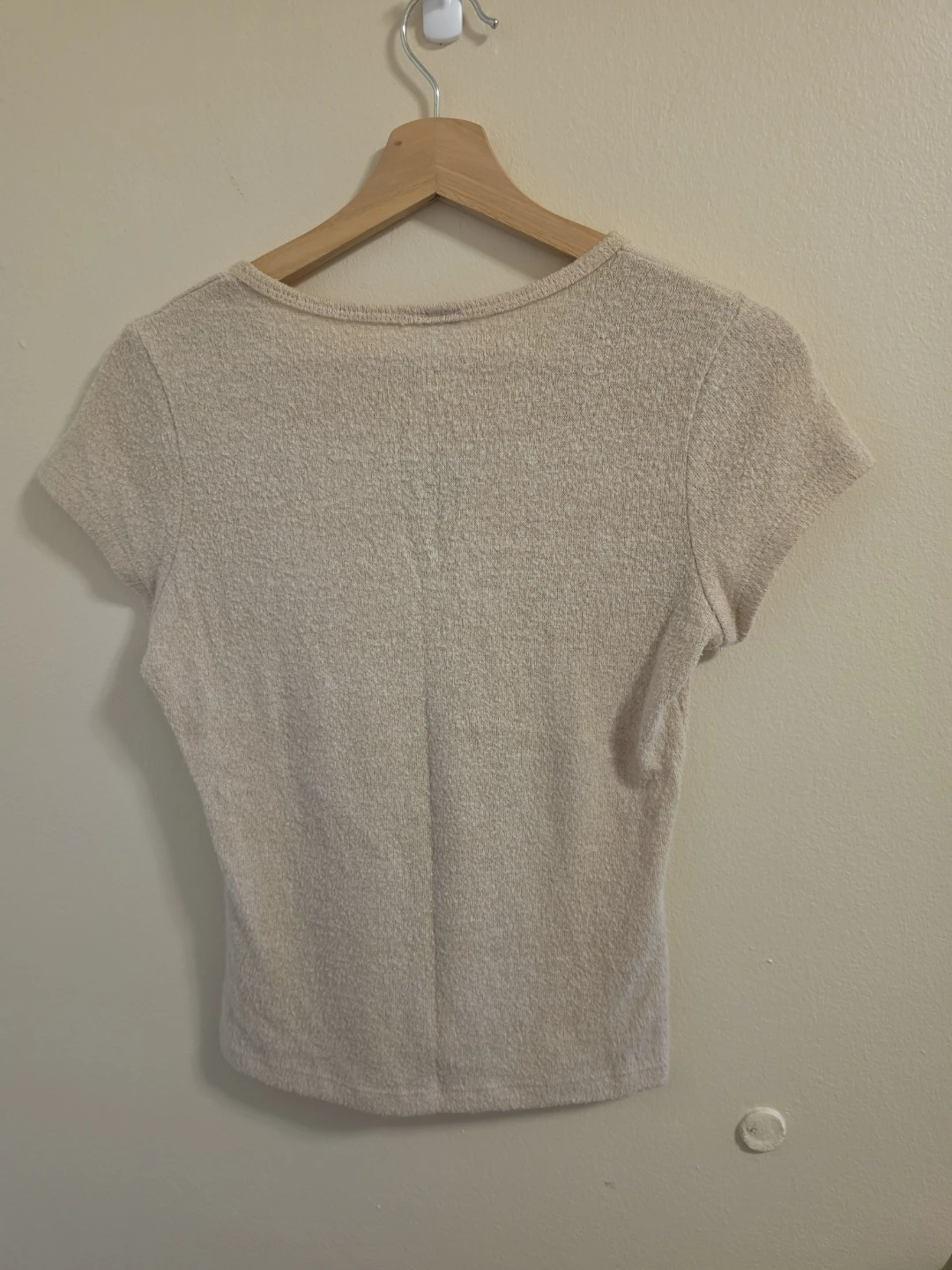 Lace-Up Knit Top size S/M - photo 3
