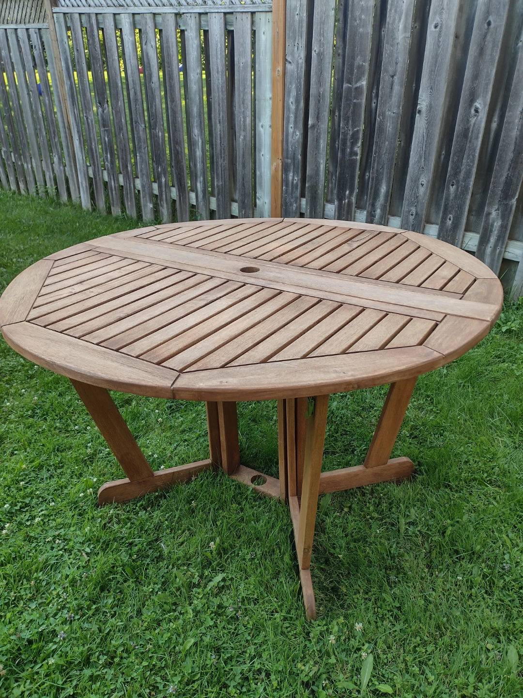 Wooden Outdoor Folding Table