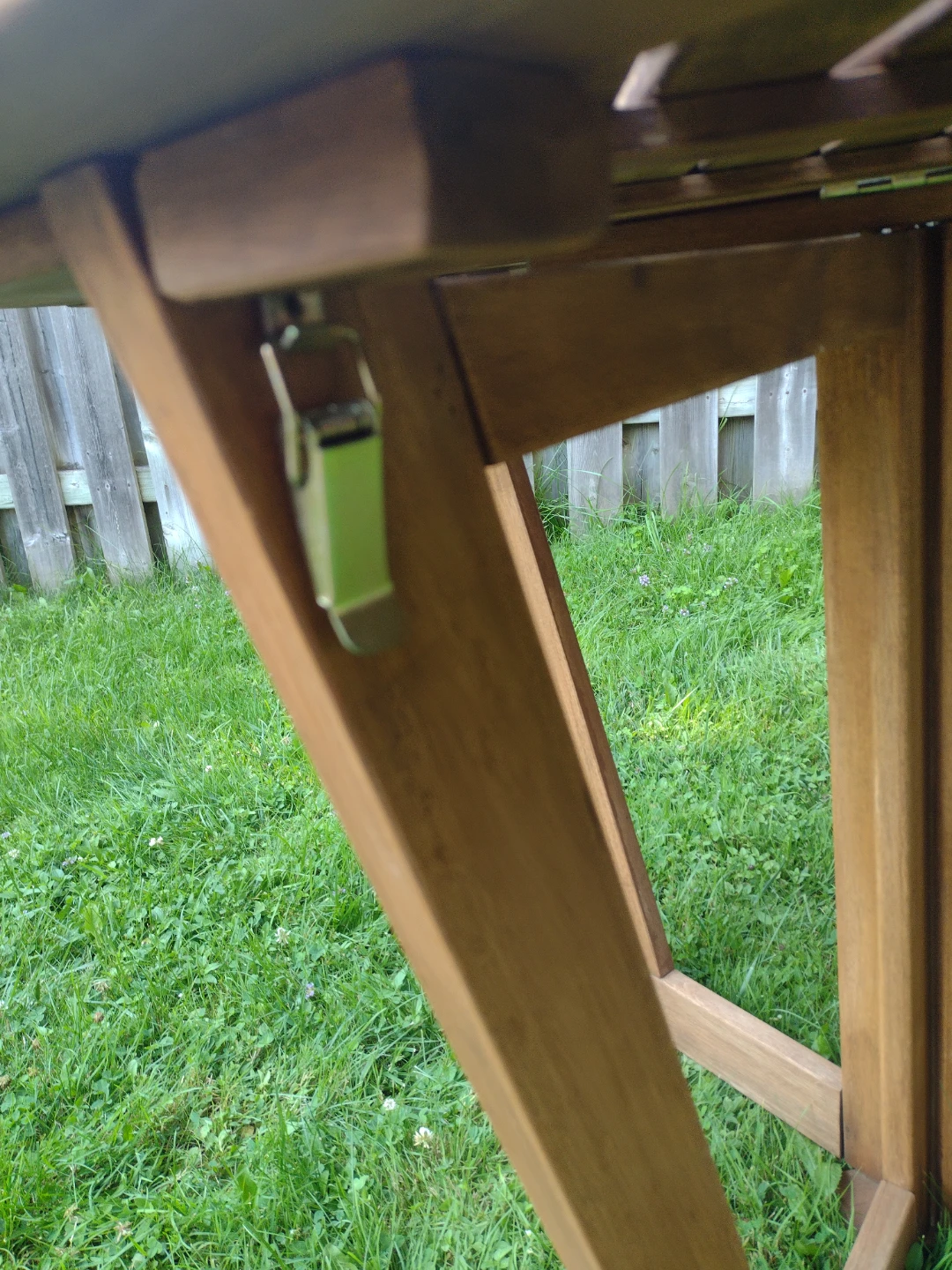 Wooden Outdoor Folding Table - photo 4