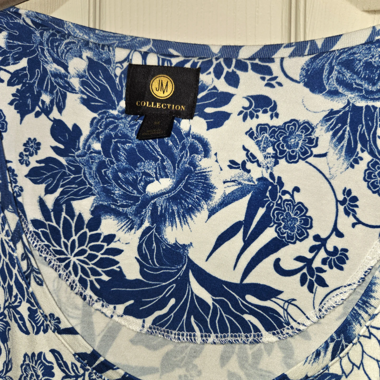 Womens 3x floral short sleeve top - photo 2