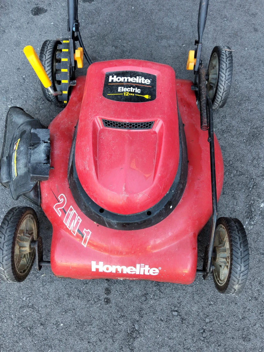 Homelite Electric 12 Amp Lawn Mower - photo 4