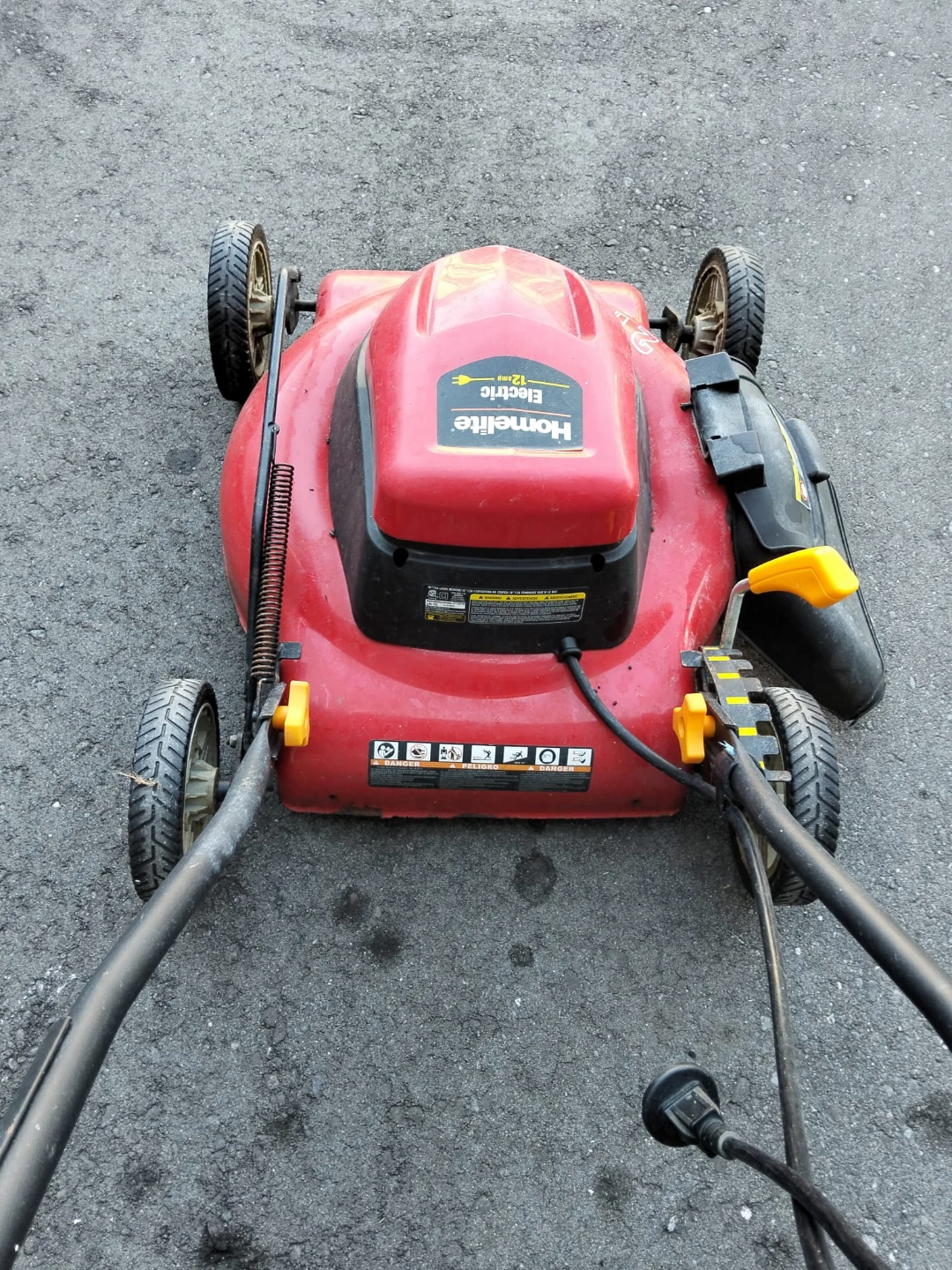 Homelite Electric 12 Amp Lawn Mower - photo 5
