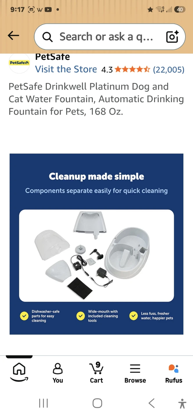 Drinkwell Platinum Pet Fountain - photo 3