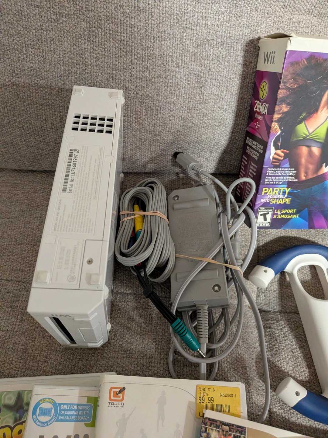 Nintendo Wii Console with Games and Accessories