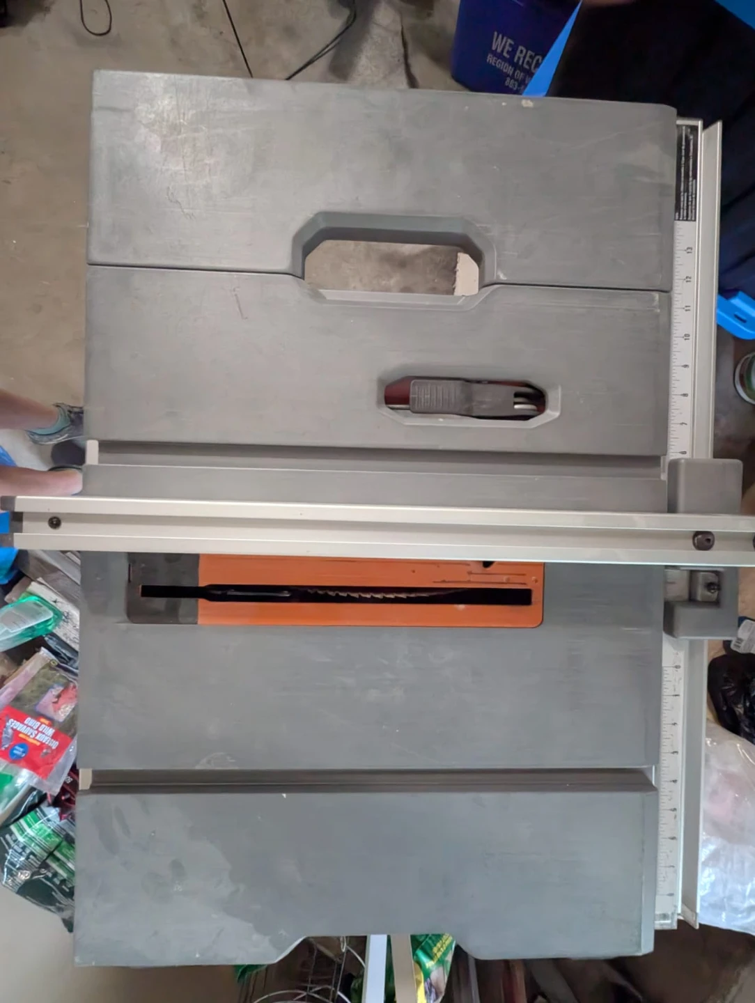 Title: Ridgid R45171 10" Table Saw with Stand – Good Condition