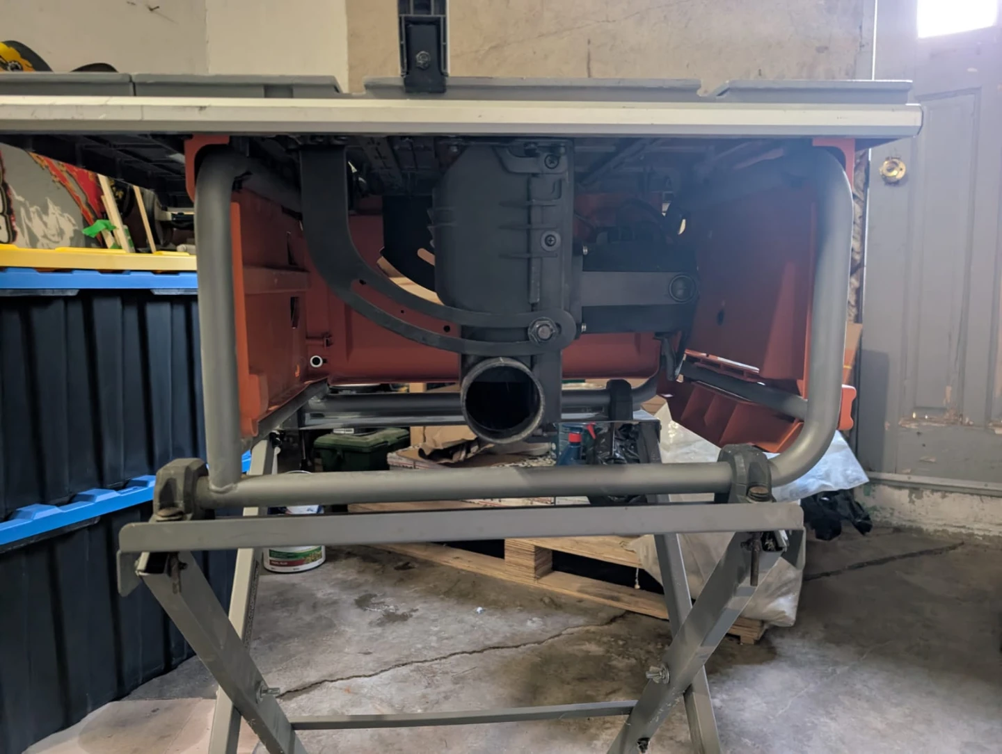 Title: Ridgid R45171 10" Table Saw with Stand – Good Condition - photo 4