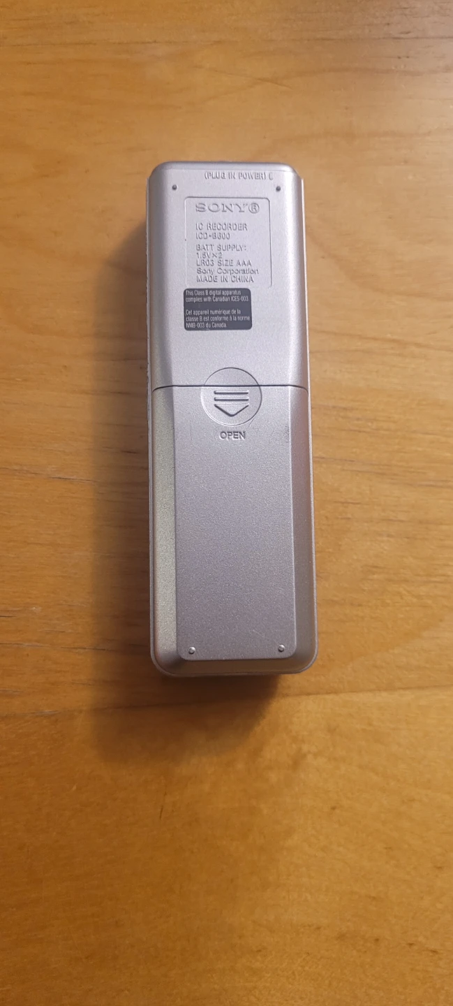 Sony IC Recorder ICD B600 - photo 2