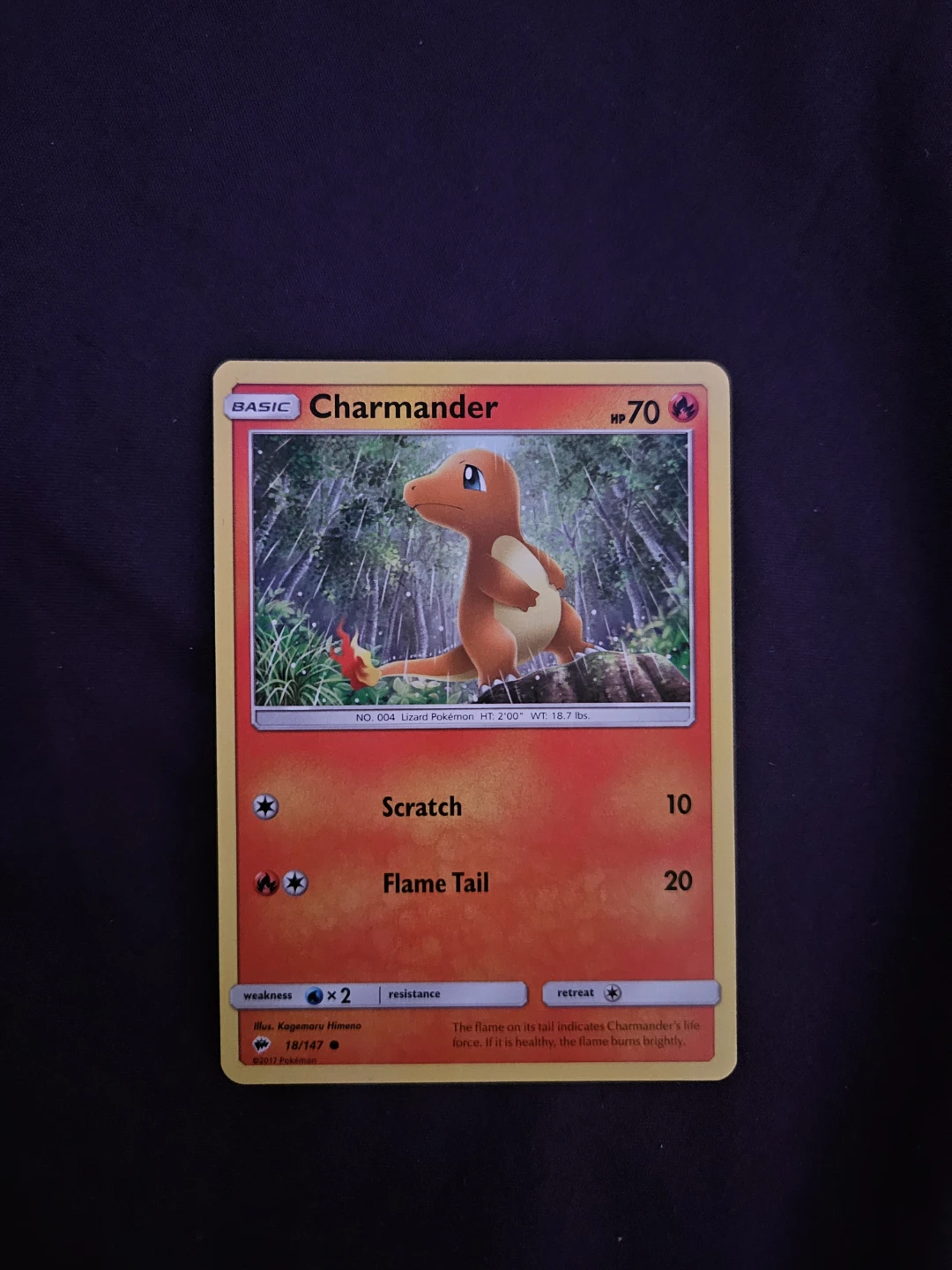Pokémon Charmander 18/147