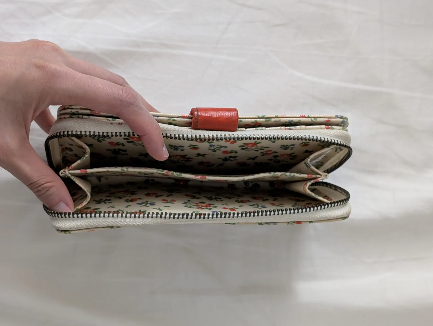 Cath Kidston Cute Floral Zip-Around Wallet Purse - photo 2