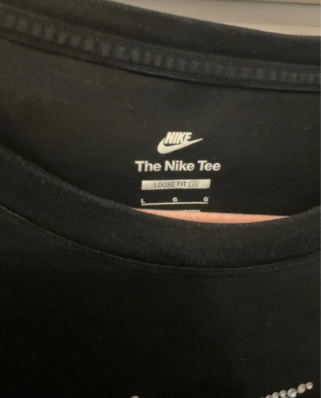 Nike T-Shirt w/ Rhinestones - photo 3
