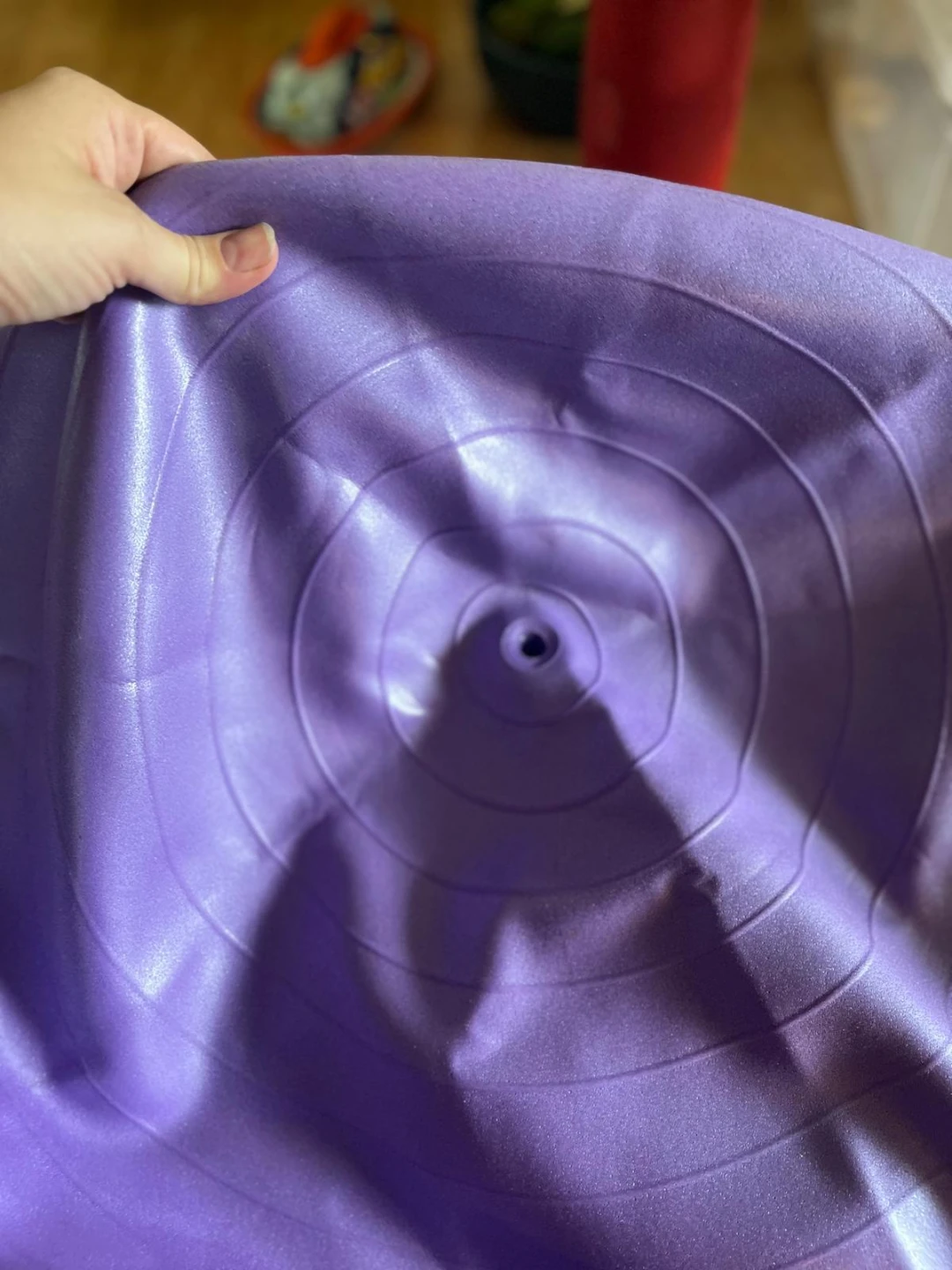 Purple Exercise Ball - photo 2
