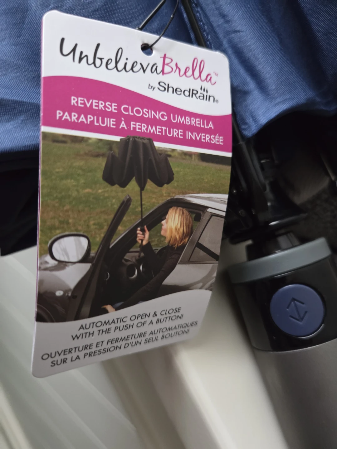 Brand New ShedRain Reverse Closing Umbrella - photo 5