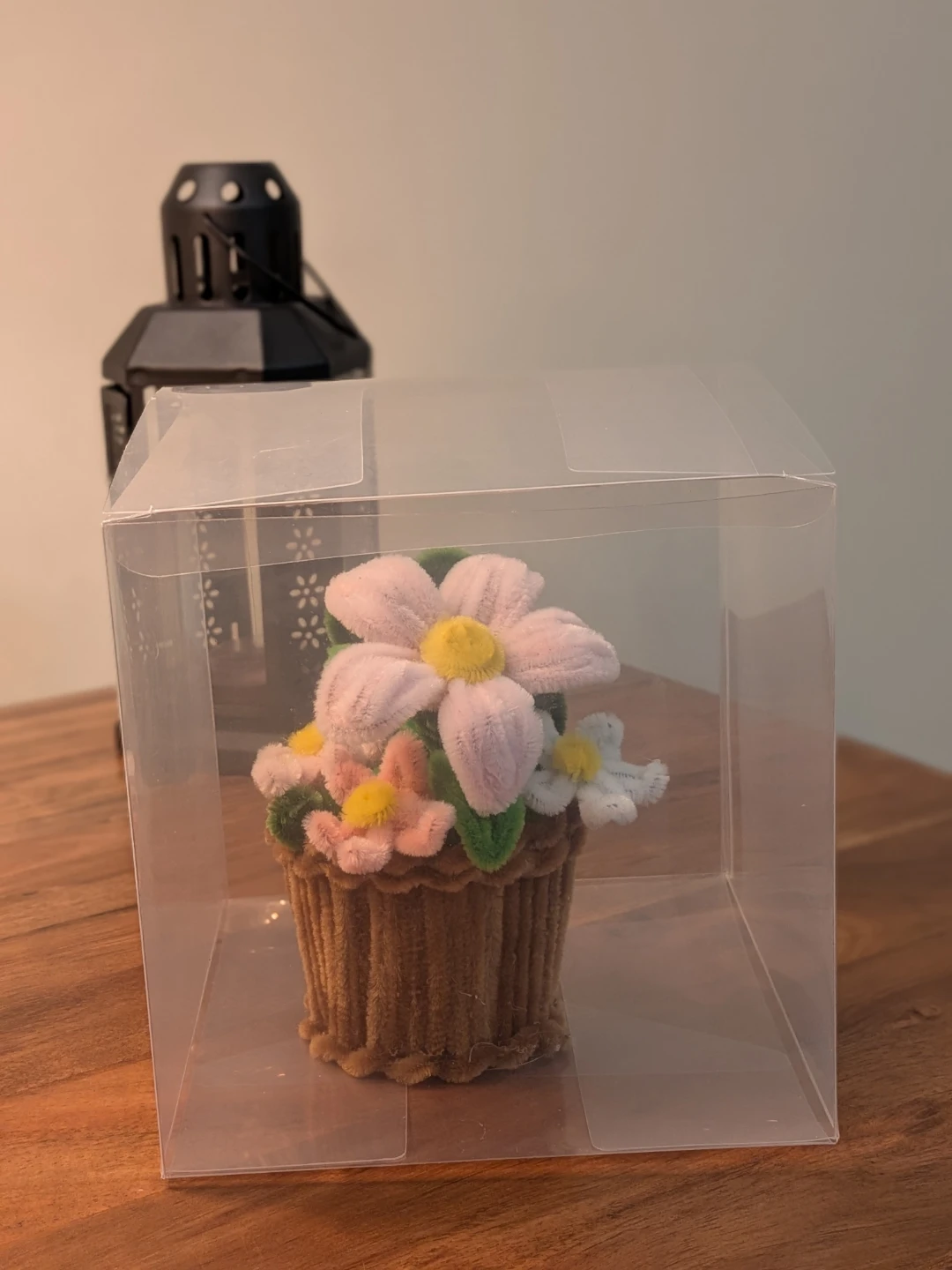 Nush handmade pipe cleaner flower pot with acrylic gift set - photo 4