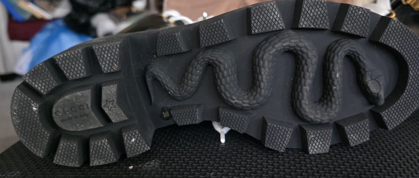 Gucci Black Patent Leather Hiking Boots - photo 3