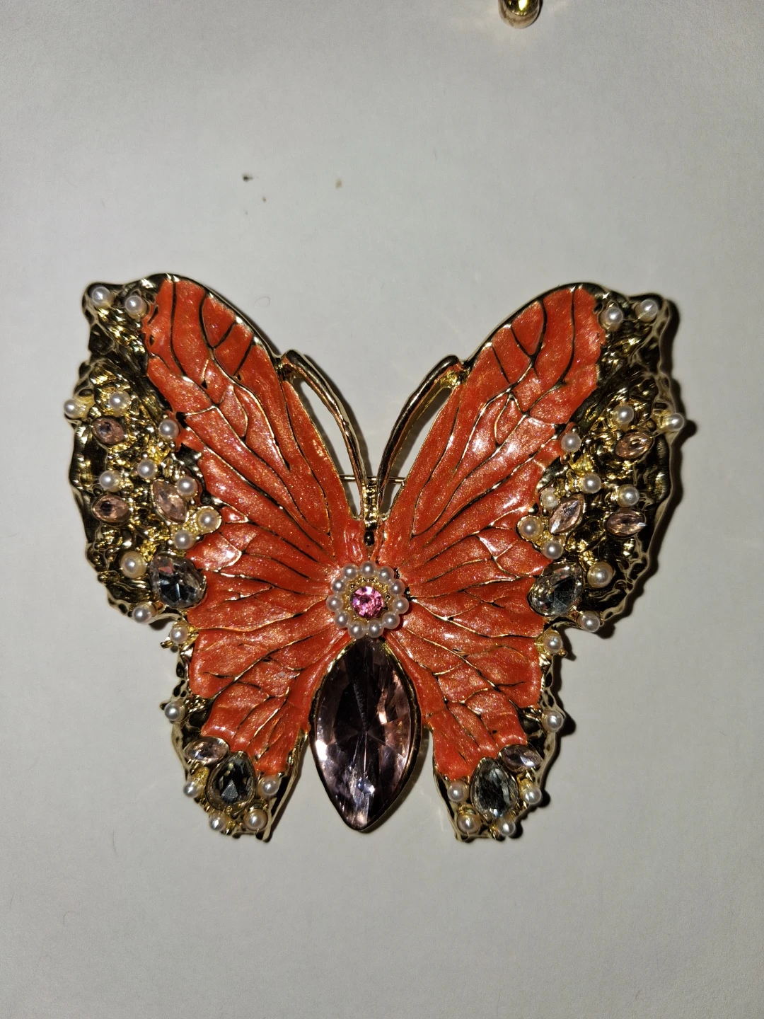Assorted Rhinestone Brooches - Butterfly, Mask, Flower, Bugs - photo 4