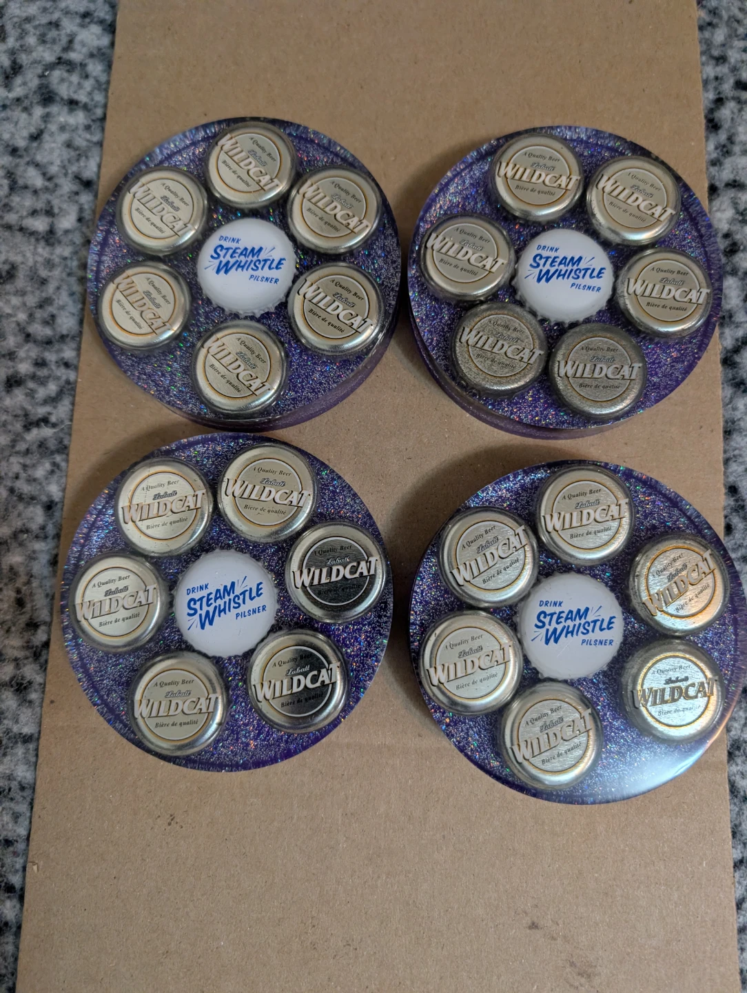 Handmade Resin Coasters - Set of 4 - photo 5