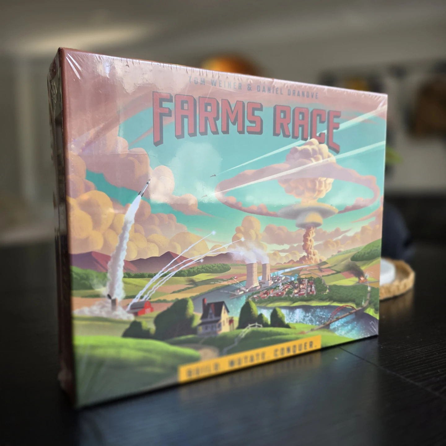 Farms race board game