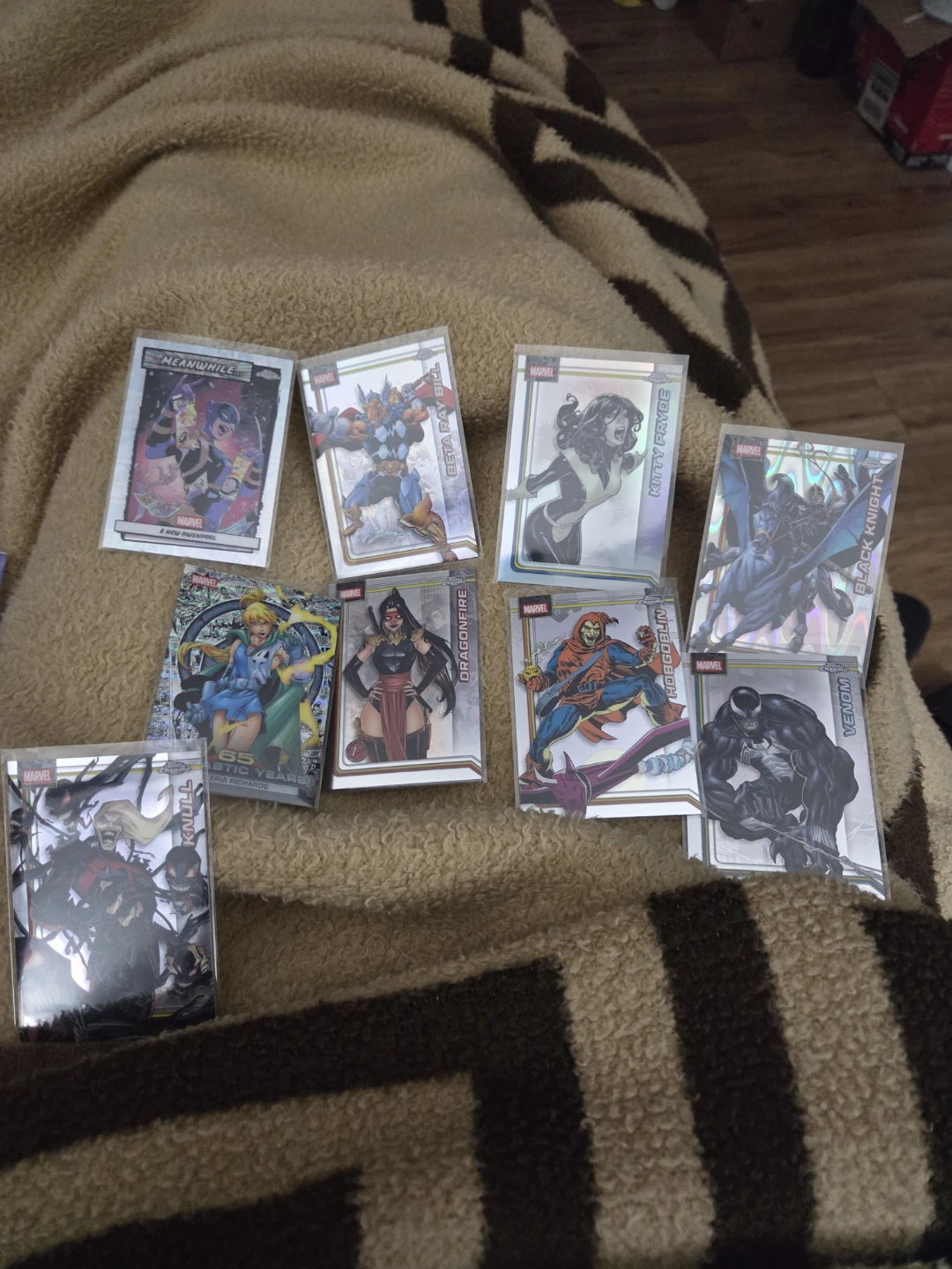 2026 Topps Chrome Marvel Trading Cards Lot