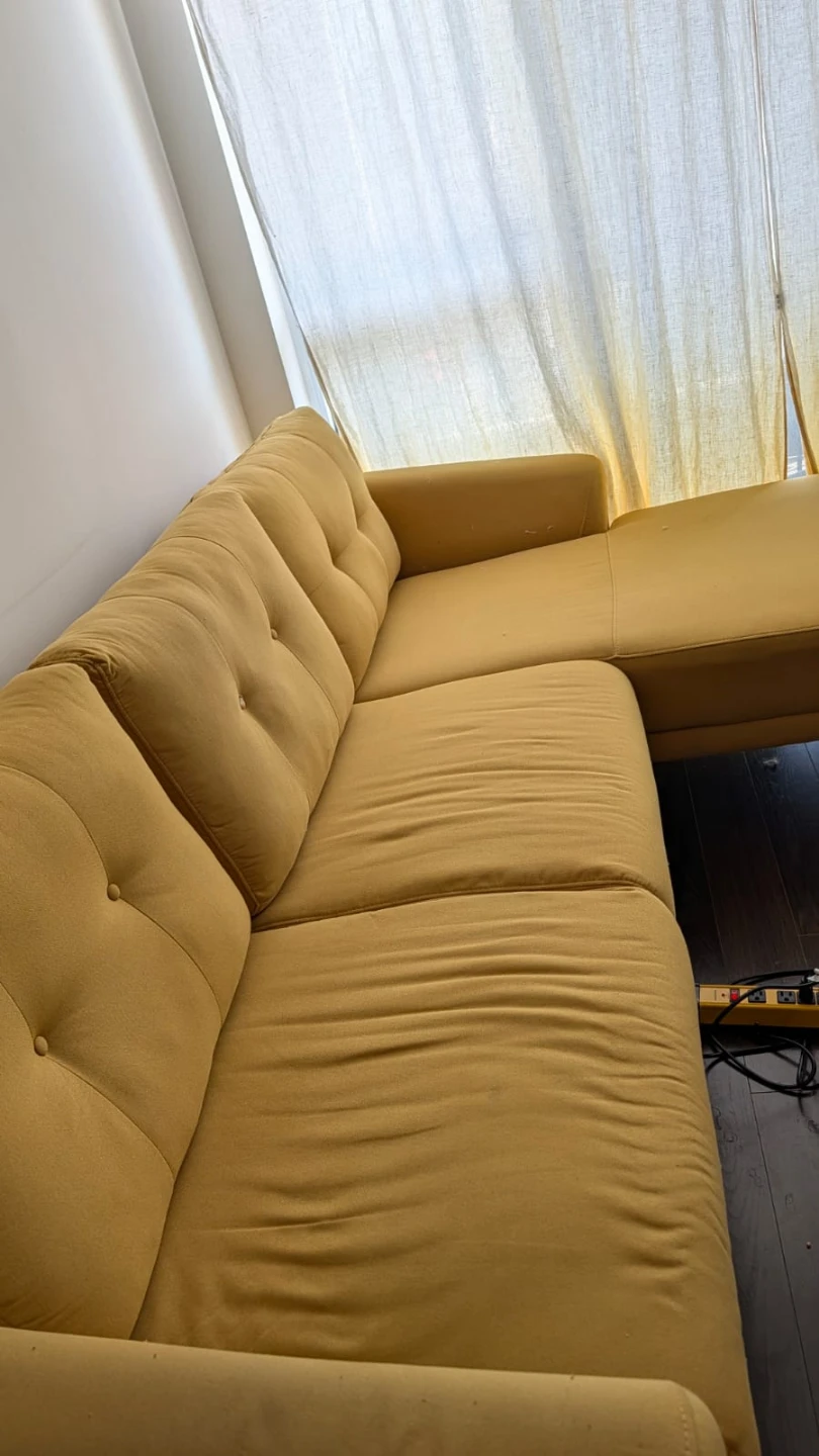 Yellow Sectional Sofa