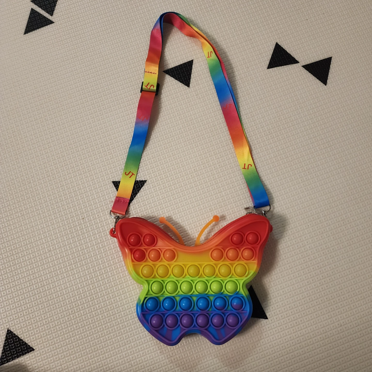 New Butterfly rainbow Pop It Purse