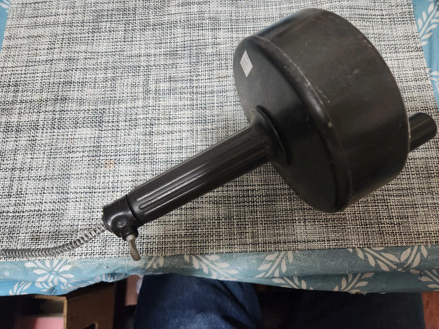 Drain snake auger tool