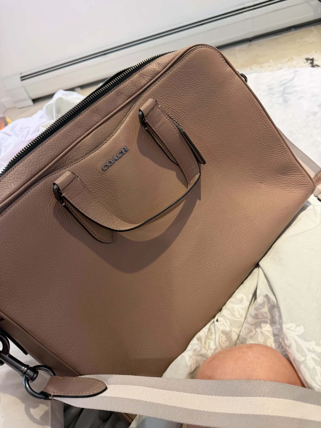 Coach Leather Briefcase