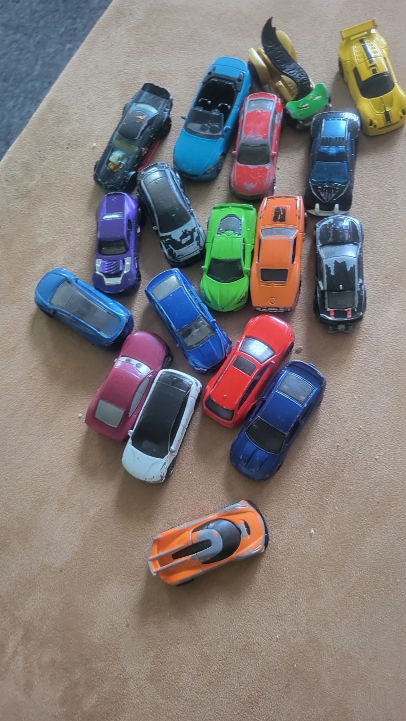 Assorted Die-Cast Toy Cars Lot