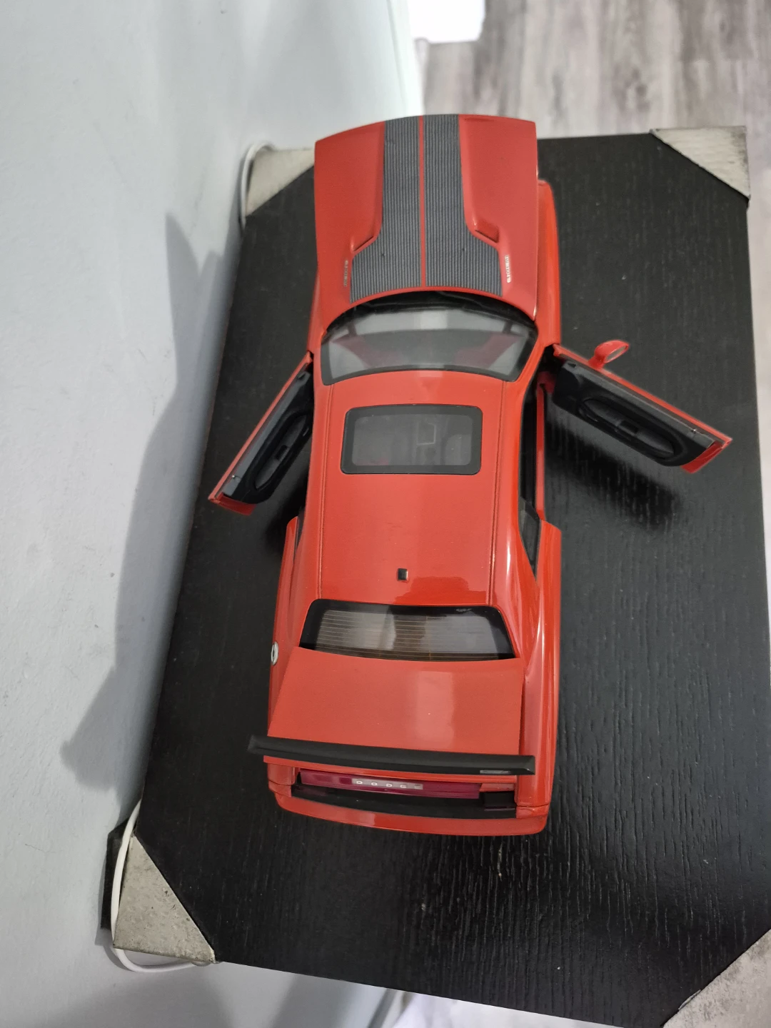 Red Dodge Challenger SRT Diecast Model Car - photo 5