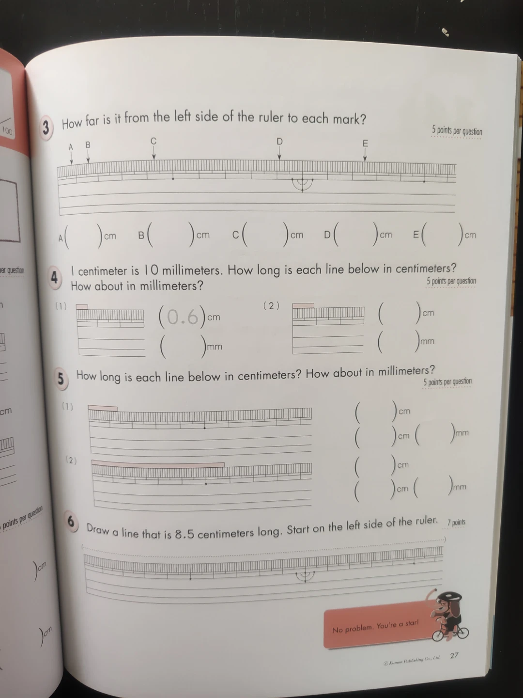 Kumon Grade 4 Geometry & Measurement Math Workbook - photo 2