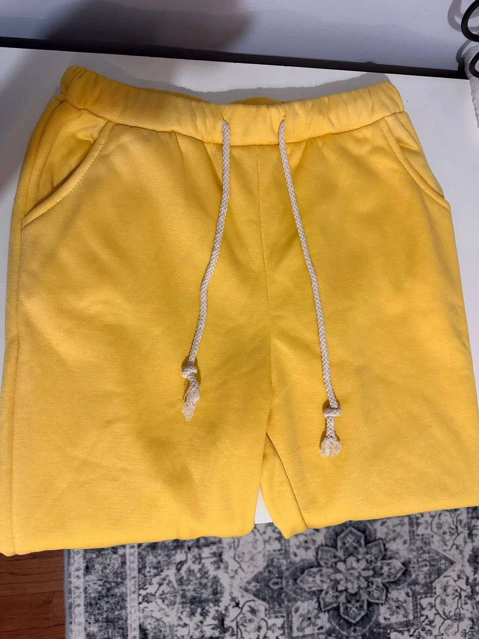 Yellow Sweatpants and Sweater Set - photo 3