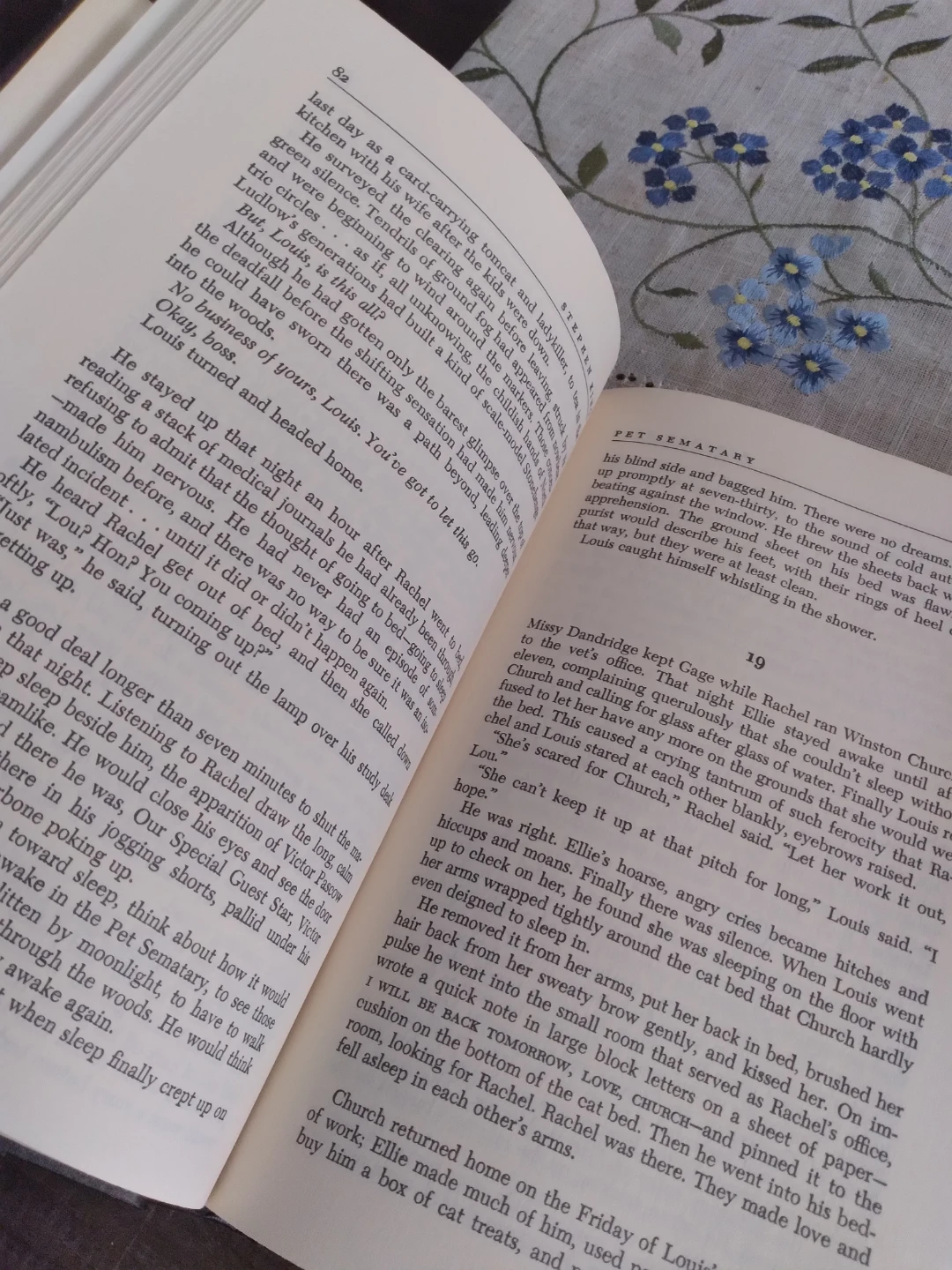 Stephen King Pet Sematary Book - photo 4