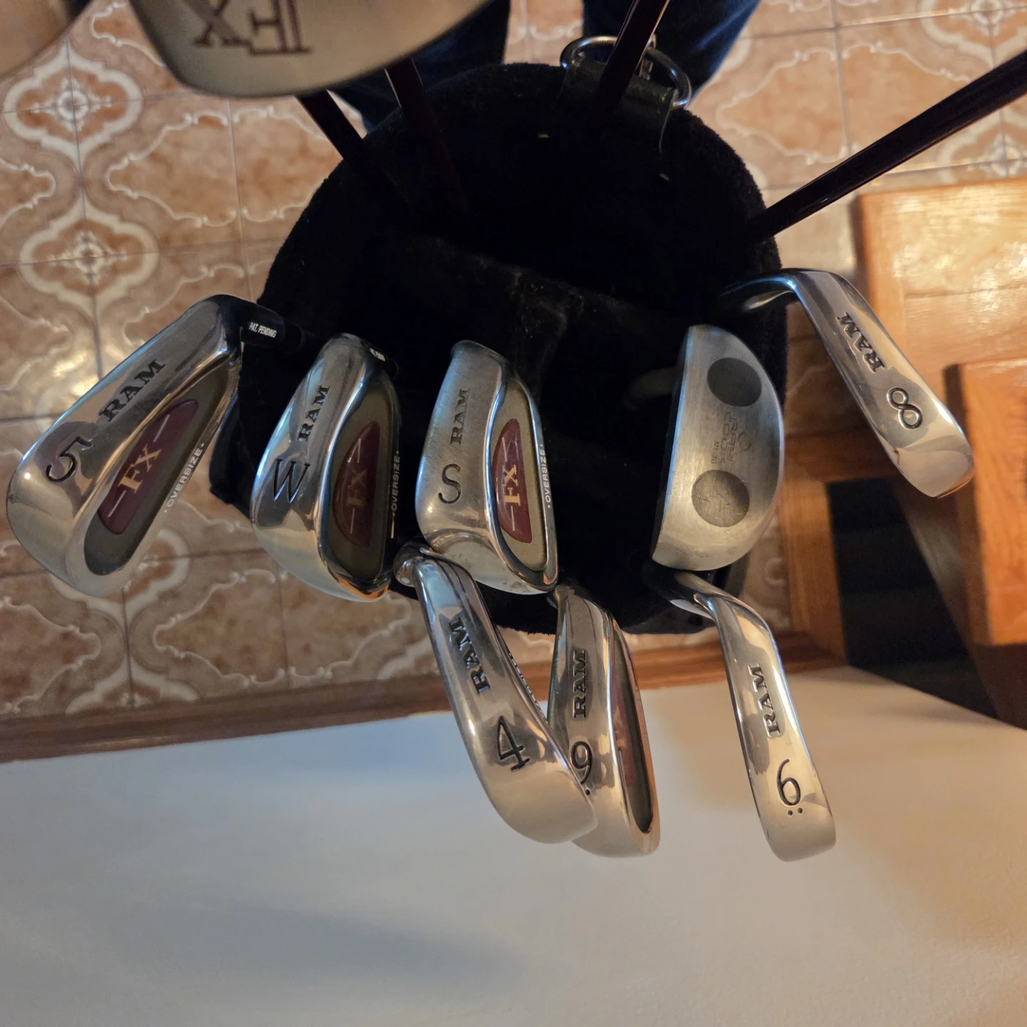 RAM Golf FX Complete Set with Bag (used once)