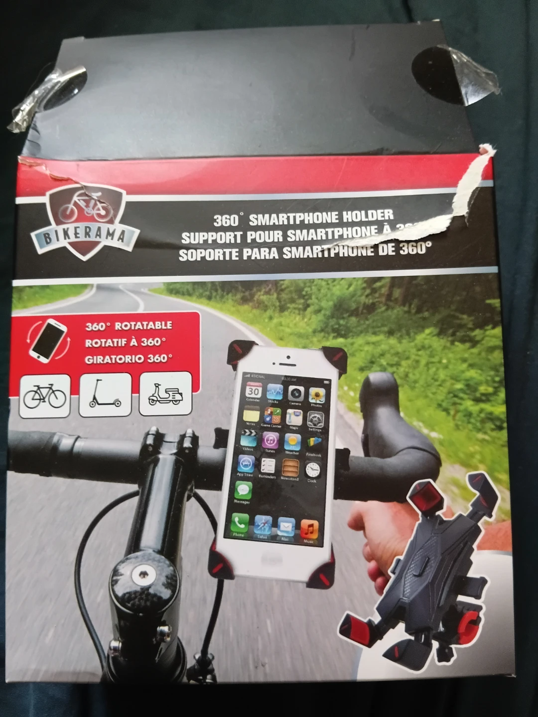 Bikerama 360° Smartphone Holder for Bicycle